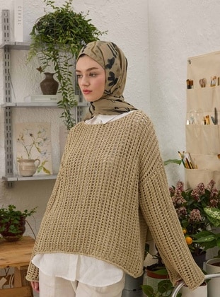 Milky Brown - Shawl - FRESHSCARFS