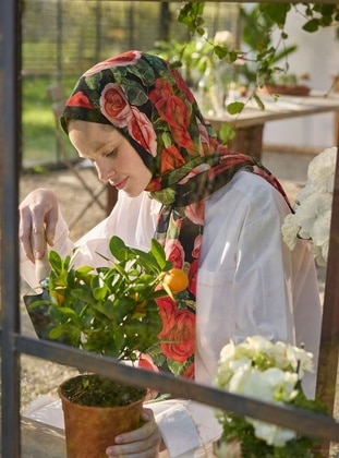 Red - Shawl - FRESHSCARFS