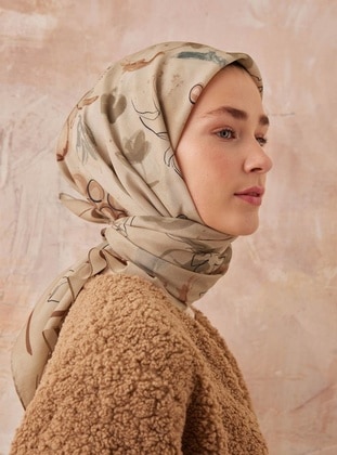 Milky Brown - Scarf - FRESHSCARFS