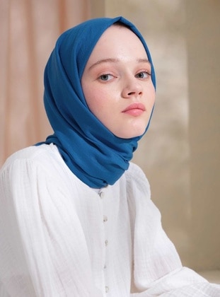 Saxe Blue - Shawl - FRESHSCARFS