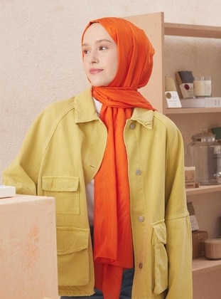 Orange - Shawl - FRESHSCARFS