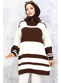 Brown - Knit Tunics