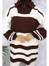 Brown - Knit Tunics