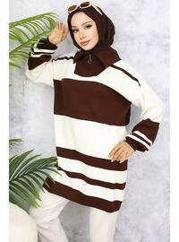 Brown - Knit Tunics