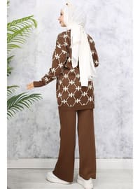 Brown - Knit Suits