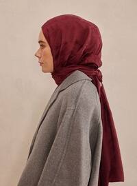 Burgundy - Shawl