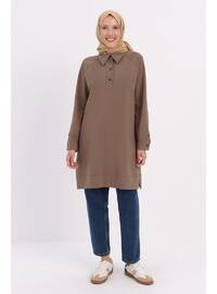 Mink - Cuban Collar - Tunic