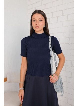 Navy Blue - Jumper - Melike Tatar