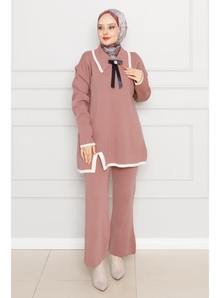 Dusty Rose - Knit Suits - Sevitli