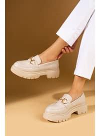 Beige - 300gr - Casual Shoes