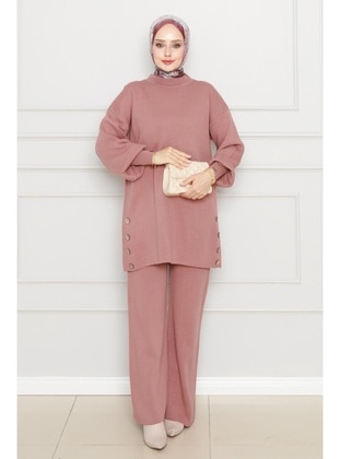 Dusty Rose - Knit Suits - Sevitli