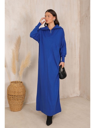 Saxe Blue - Modest Dress - Melike Tatar