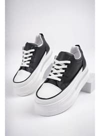 Black - White - Sport - Sports Shoes