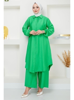 Green - Suit - Hafsa Mina