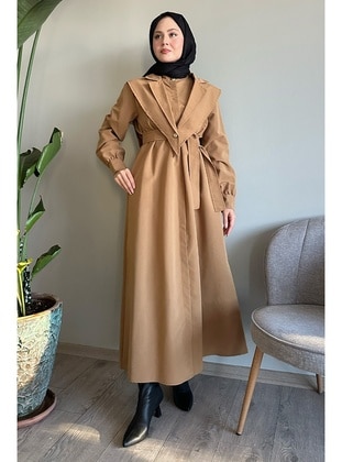 Camel - Trench Coat - InStyle