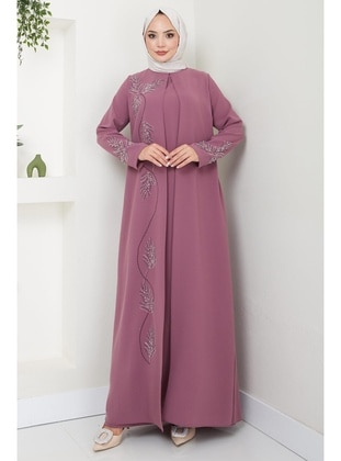 Dusty Rose - Modest Dress - Hafsa Mina