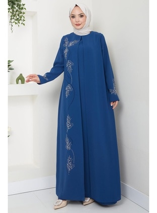 Indigo - Modest Dress - Hafsa Mina