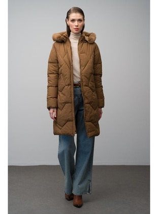 Caramel - Puffer Jackets - Olcay