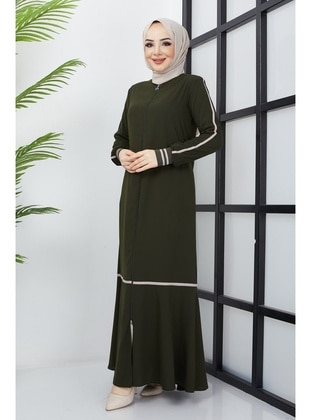 Khaki - Abaya - Hafsa Mina