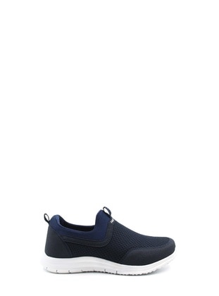 Navy Blue - White - Sports Shoes - Fast Step