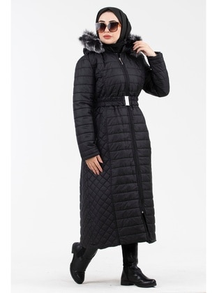 Black - Puffer Jackets - Sevitli