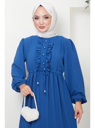 Indigo - Modest Dress - Hafsa Mina