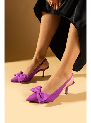 Lilac - High Heel - Heels - Pembe Potin