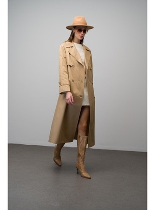 Caramel - Trench Coat - Olcay