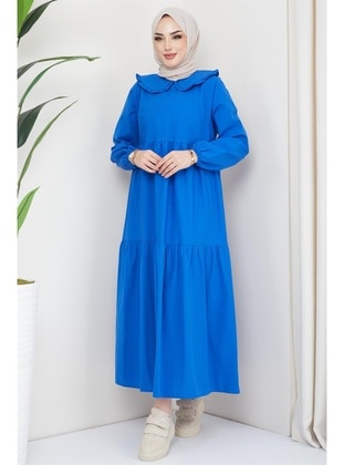 Indigo - Modest Dress - Hafsa Mina