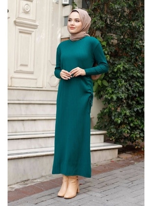 Emerald - Knit Dresses - Bestenur