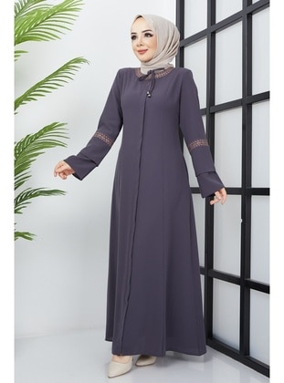 Anthracite - Abaya - Hafsa Mina