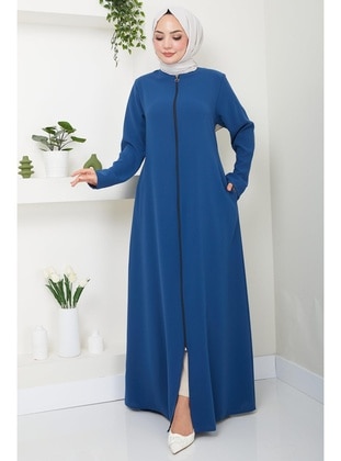 Indigo - Abaya - Hafsa Mina