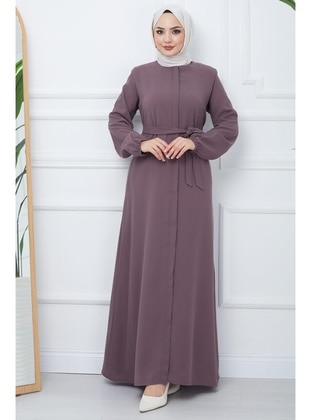 Dusty Rose - Abaya - Hafsa Mina