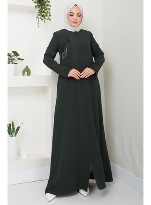 Khaki - Abaya - Hafsa Mina