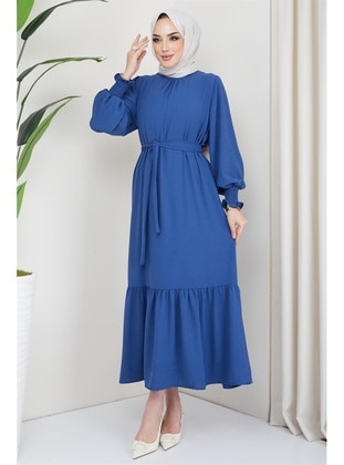 Indigo - Modest Dress - Hafsa Mina