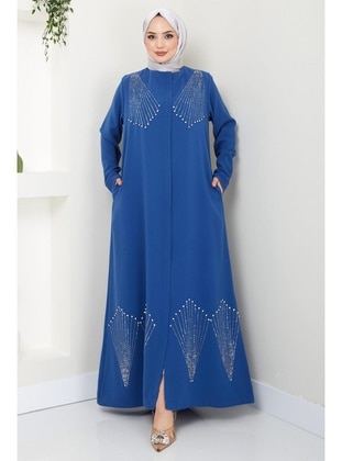 Indigo - Abaya - Hafsa Mina