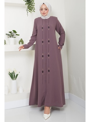 Dusty Rose - Abaya - Hafsa Mina