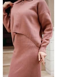 Dusty Rose - Knit Suits