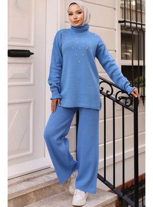 Blue - Knit Suits - Benguen