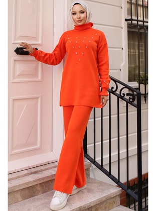 Orange - Knit Suits - Benguen