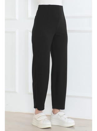 Black - Pants - Bestenur