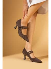 Brown - High Heel - Heels