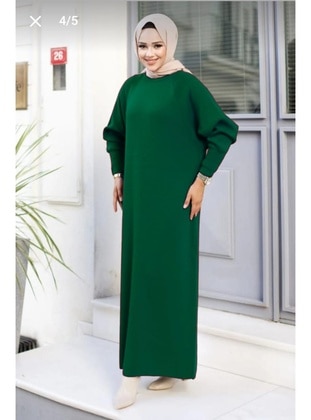 Green - Knit Dresses - Maymara