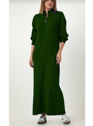 Green - Knit Dresses - Maymara