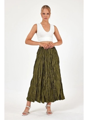 Khaki - Skirt - Maymara