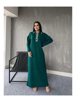 Green - Knit Dresses - Maymara