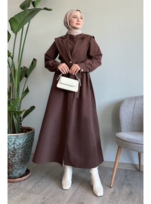 Bitter Chocolate - Trench Coat - InStyle