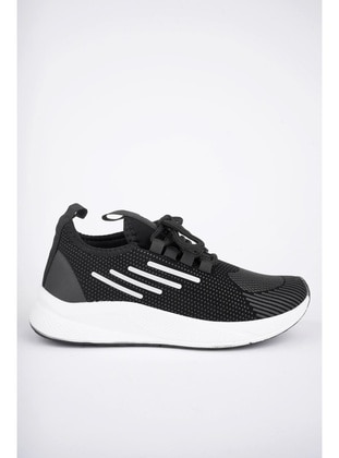 Black - White - Sport - Sports Shoes - Muggo