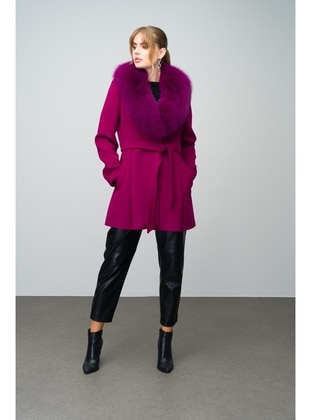 Fuchsia - Coat - Olcay