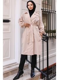 Beige - Trench Coat